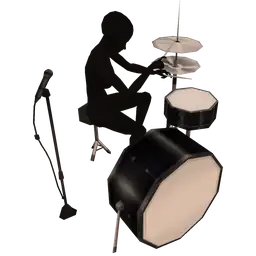Mod SSF Presents: GirlBand Drum Set - Interactive