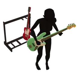 Mod SSF Presents: GirlBand Bass Guitar - Interactive