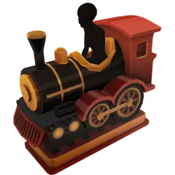 Mod Steam Engine Toy Train - Interactive
