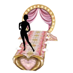 Mod Heart Shaped Runway - Interactive