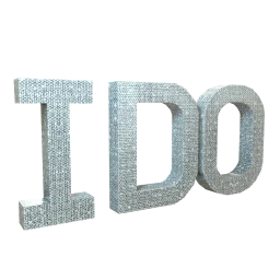 Enchantment Diamond "I Do" Sign