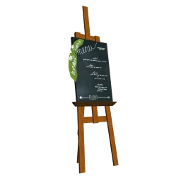 Minimalist Wedding Menu Chalk Board