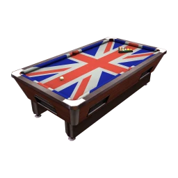 Union Jack Snooker Table