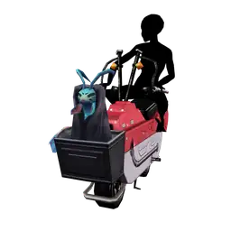 Nova Cosmos Friendship Flying Bike  