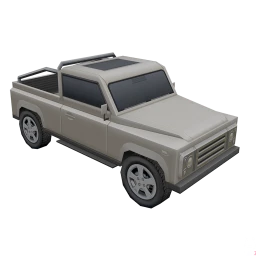 Ridge Off Road Car - Polar White