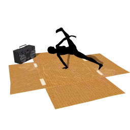 MOD Low-Tech Break Dancing Mat - Interactive