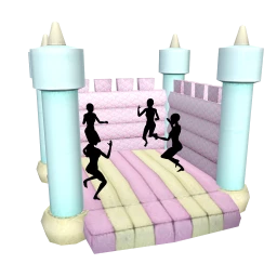 Yume Playground Bouncy Castle (Candy) - Interactive