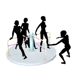 Yume Playground Roundabout (Candy) - Interactive