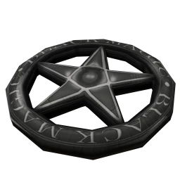 Cosmos Black Pentagram Pool Float