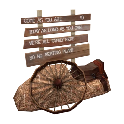 Hay Stack Greeting Board