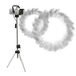 Standing Smoke Machine - Grey Rings