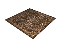 Giraffe Print Rug