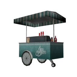 Summer Ice Cream Cart