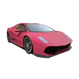 Velocitano Sports Car - Candy Pink
