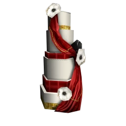 Tartan Tiered Wedding Cake