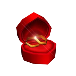 Heart Shaped Wedding Ring Box