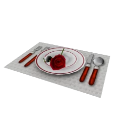 Romantic Place Setting