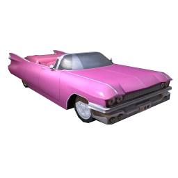 Valmont Convertible Car - Go for Pinks