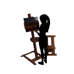 Wanderlust Inspired Easel - Interactive