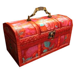 Oaxaca Bianca Painted Chest