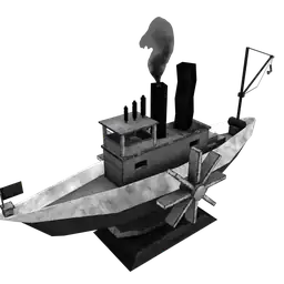 Wanderlust Steamboat Miniature