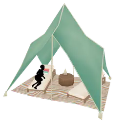 Wanderlust Summer Beach Tent