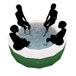 Wanderlust Camping Companion Hot Tub