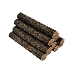 Wilderness Elm Log stack