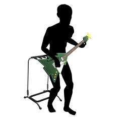 Wanderlust Christmas Tree Rock Guitar - Interactive