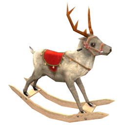 Cosmos Santa's Rocking Reindeer - Interactive