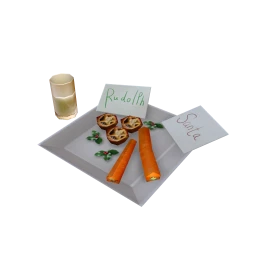 Santa and Rudolph's Snacks