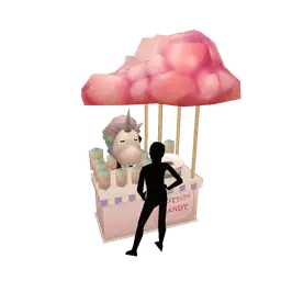 Yume Unicorn Cotton Candy Car - Interactive