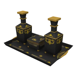 Baroque Decorative Bottles  - Dark