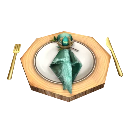 Cosmos Happy Easter Plate Setting