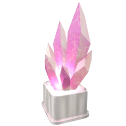 Cosmos Frostbound Lamp Pink