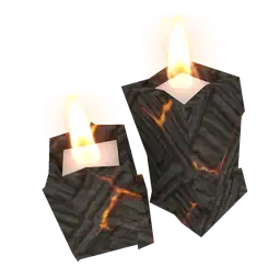 Cosmos Flaming Lava Candles