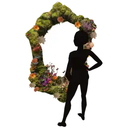 Cosmos Fairy Forest Mirror