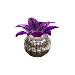 Cosmos Galactic Painted-Leaf Begonias Vase