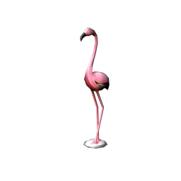 Pink Flamingo Statuette