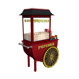 Yume Salty 'n Sweet Popcorn Cart