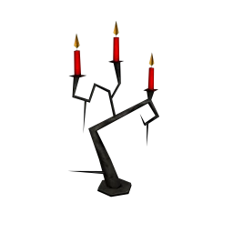 Victoriana Gothic Candelabra