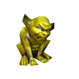 Cursed Gargoyle Statue (Gold)