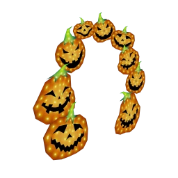 Cosmos Chilling Pumpkin Arch