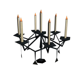 Eerie Gothic Candelabra