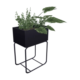 Loft Mechanical Square Planter