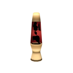 Airball Pitch Crimson Lava Lamp