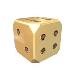 Airball Lucky Dice Statue