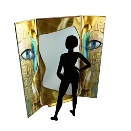 Luxe Festival Lounge Artwork Mirror -  Interactive