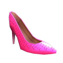 Dream House Shocking Pink Stiletto Ornament