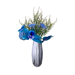 Luxe Lobelia Flower Vase